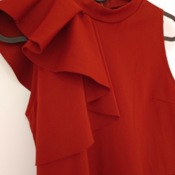 Casual top ruffle side - Picture 3 of 4